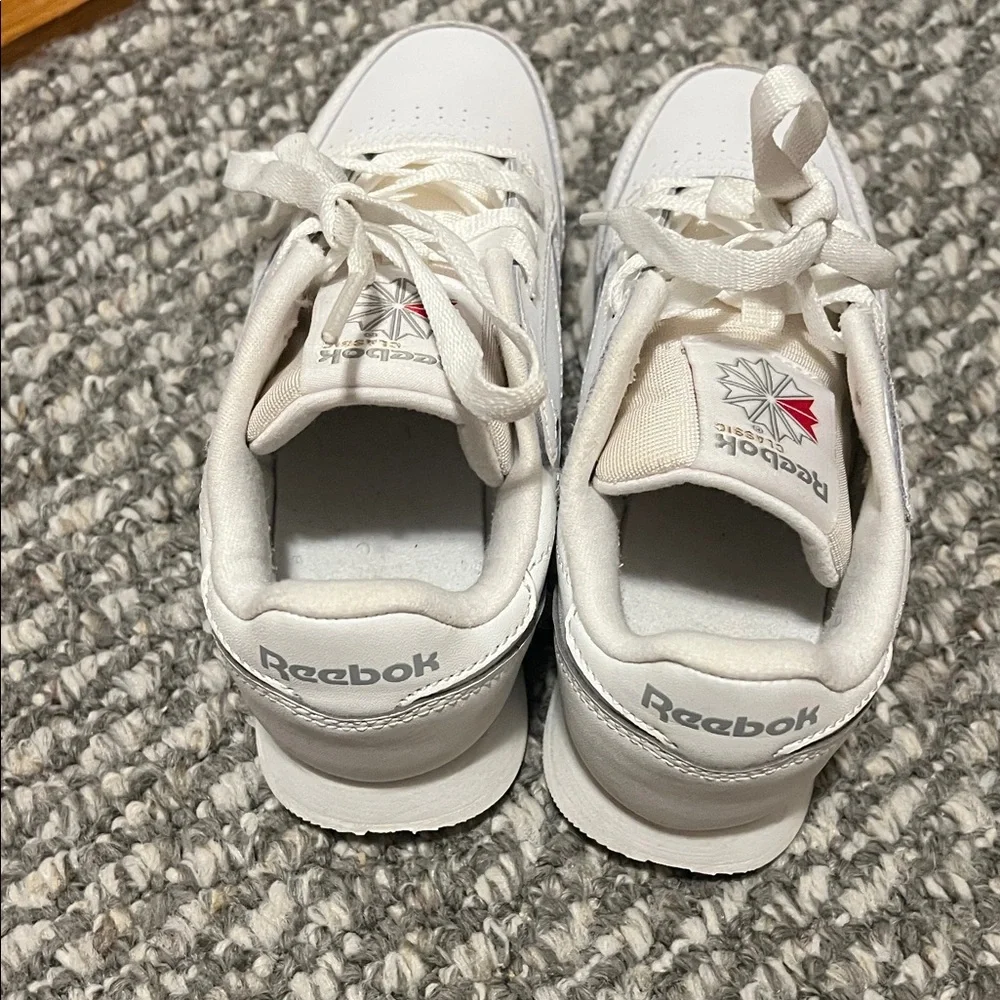 Reebok Kids Classic White Sneakers